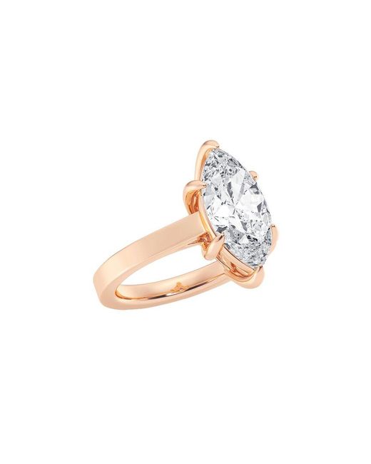 Lab Grown Diamonds White 14K 3.00 Ct. Tw. Lab-Grown Diamond Solitaire Engagement Ring