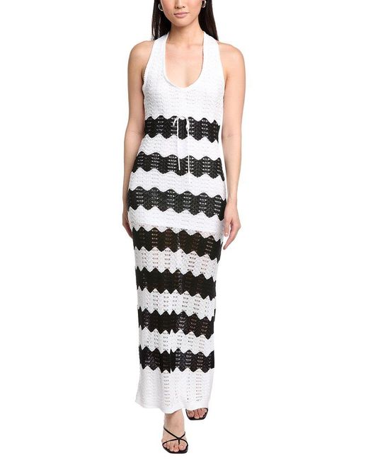 LOST AND WANDER White Marici Maxi Dress