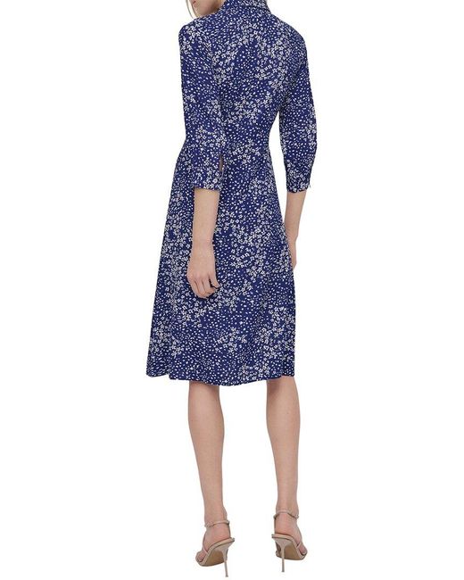 DKNY Blue Shirt Dress