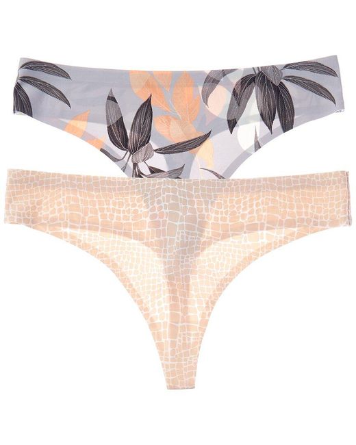 Honeydew Intimates Pink 2Pk Skinz Thong