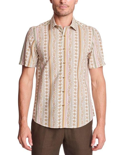 Paisley & Gray White Sawyer Shirt for men