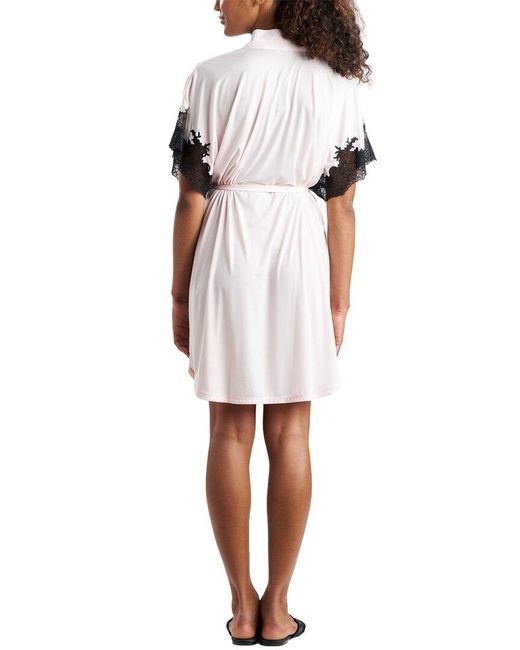 Natori White Enchant Wrap