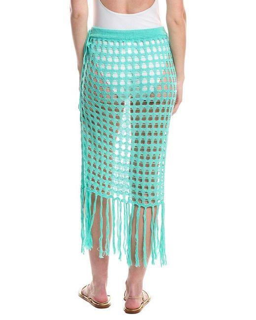 Becca Green Venica Crochet Skirt