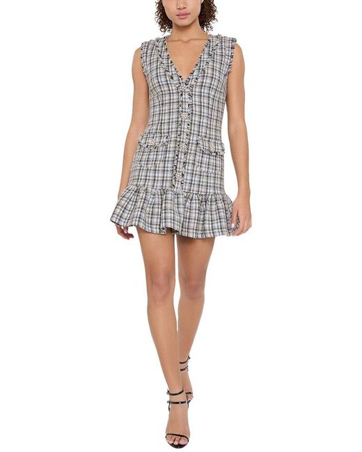 Likely Gray Franco Mini Dress