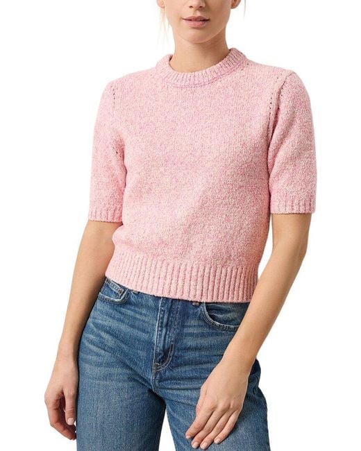 Lilla P Pink Marled Pullover