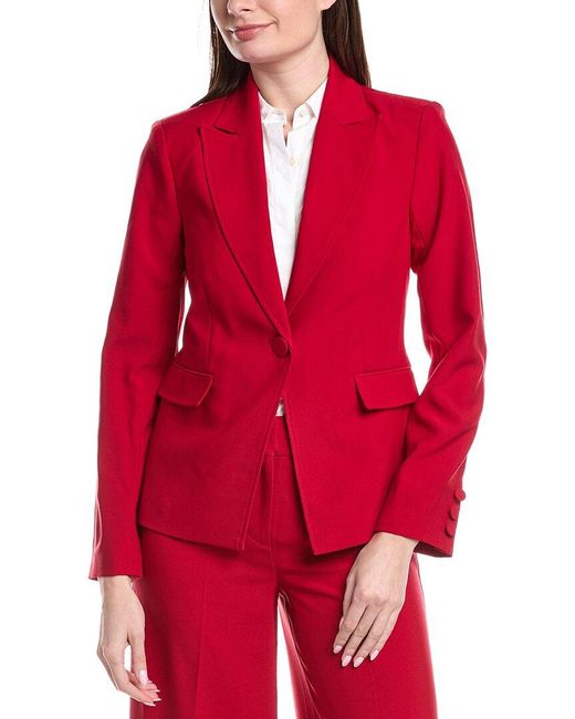 Tahari Red Blazer