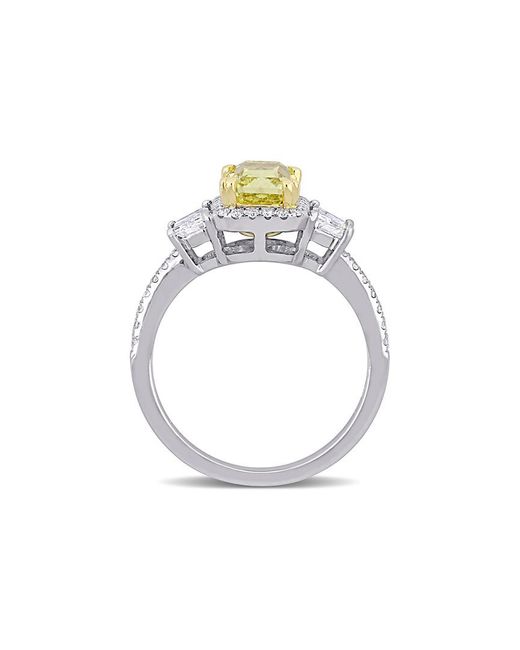 Diamond Select Cuts White 14K Two-Tone 2.81 Ct. Tw. Diamond Ring