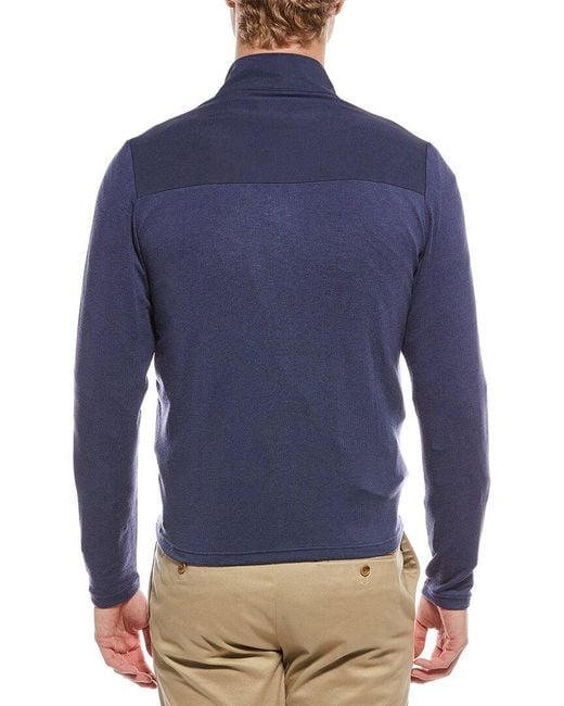 Peter Millar Blue Full-Zip Cardigan for men