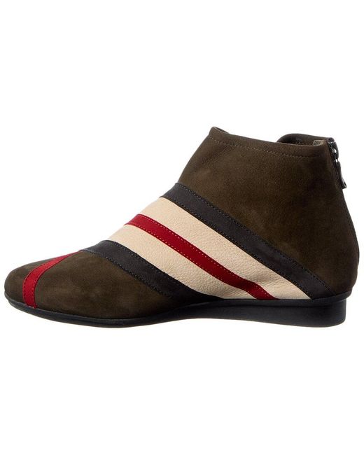 Arche Brown Nistri Suede Bootie
