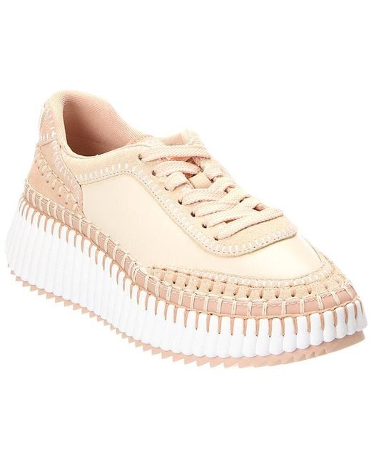 Chloé Natural Nama Sneaker