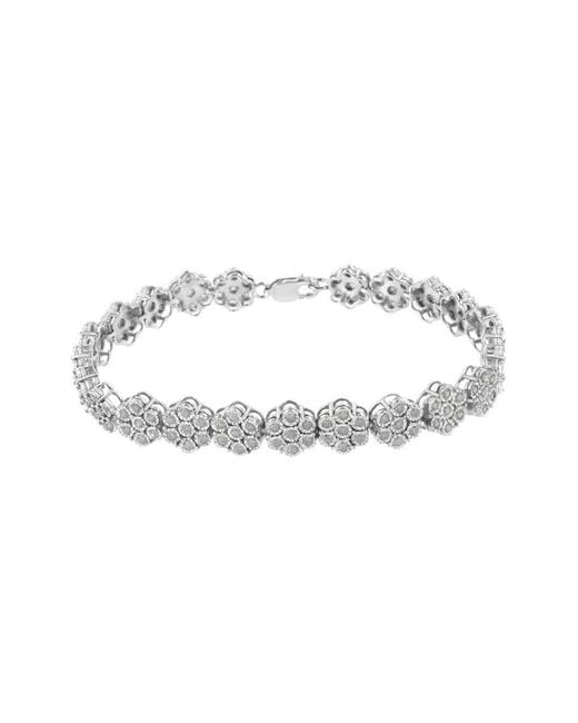 Haus of Brilliance White 2.00 Ct. Tw. Diamond Link Bracelet