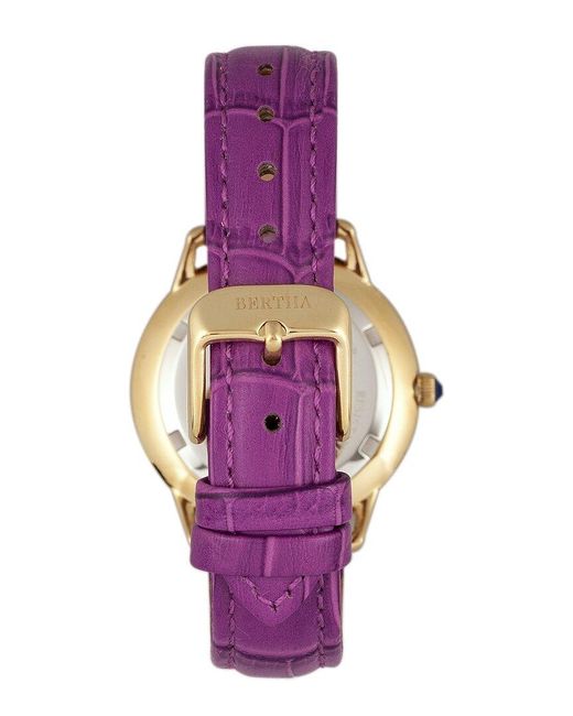 Bertha Purple Abby Watch