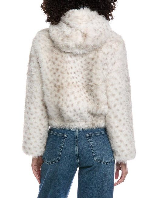 La Fiorentina White Cropped Jacket