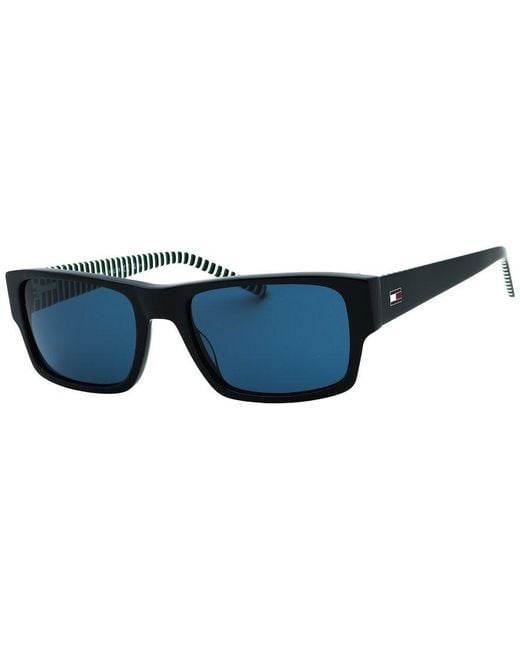 Tommy Hilfiger Blue Th 2017/S 56Mm Sunglasses for men