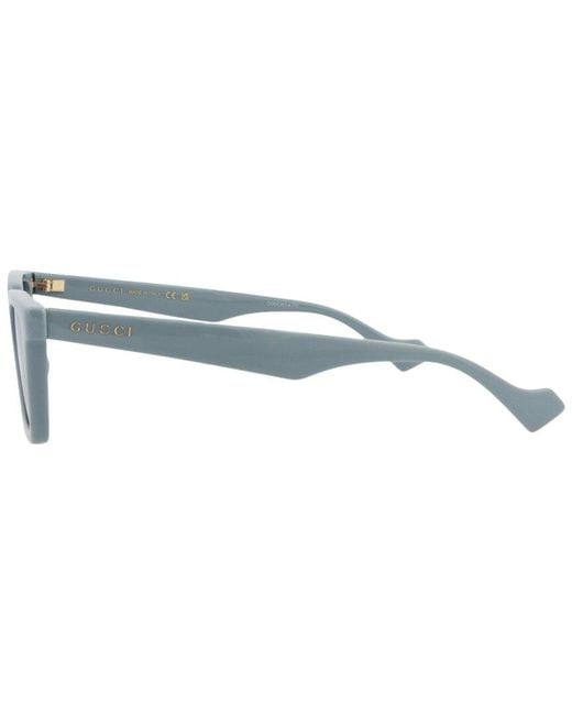 Gucci Blue Gg1539S 55Mm Sunglasses for men