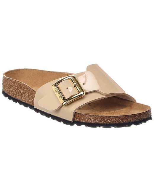 Birkenstock Brown Catalina Cushion Buckle Leather Sandal