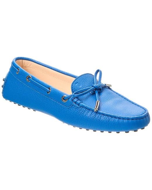 Tod's Blue Tods Leather Driver