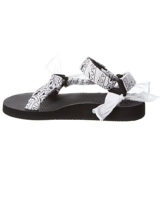 ARIZONA LOVE White Trekky Bandana Sandal
