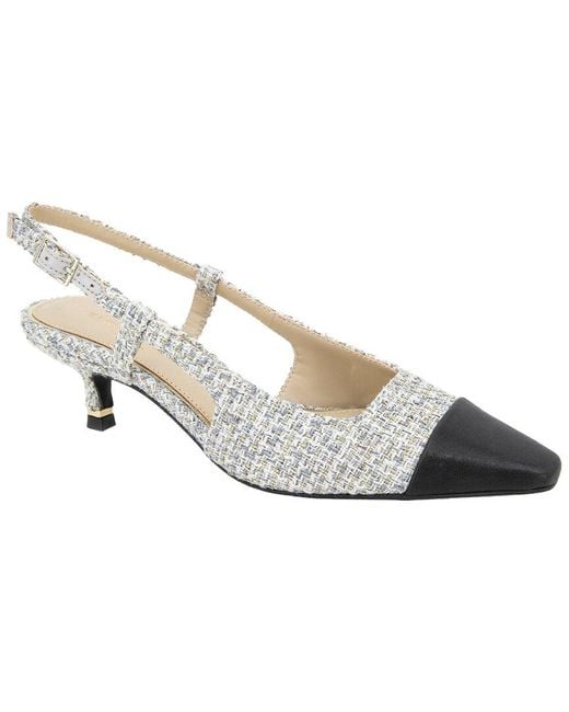 Kenneth Cole Metallic Martha Pump