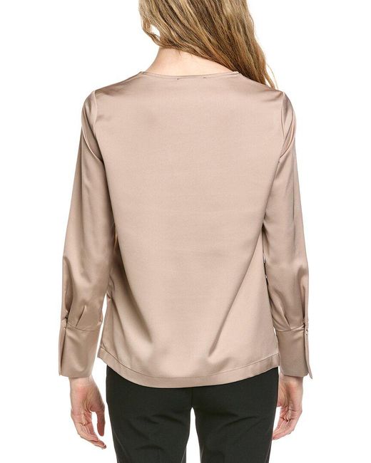 Joseph Ribkoff Natural Long Sleeve Top