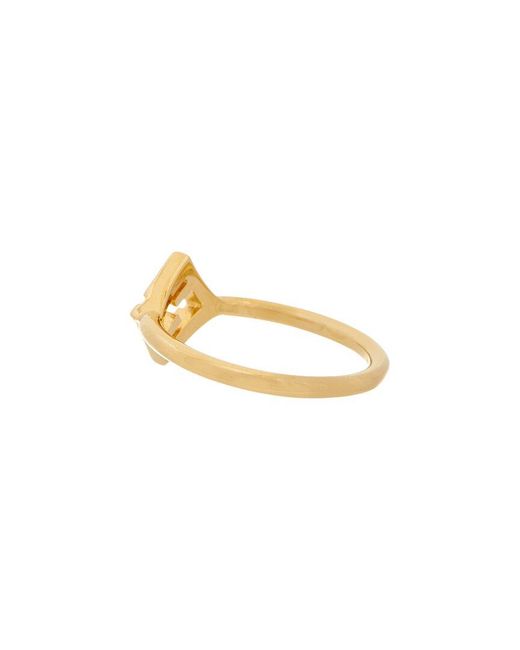 Fendi White Forever Ring