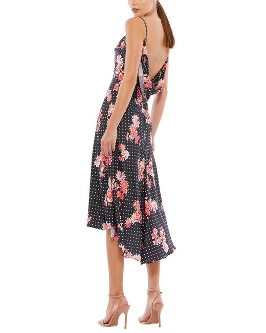 Mac Duggal Red Midi Dress