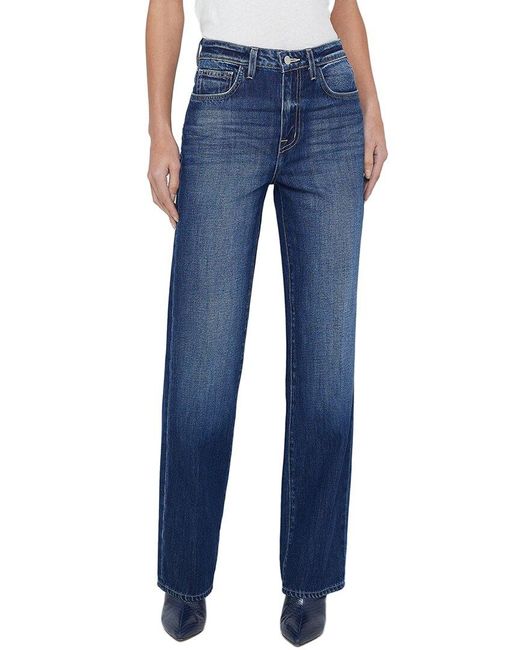 L'Agence Blue Jones Ultra High-Rise Stovepipe Jean