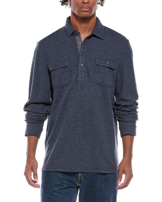 Tommy Bahama Blue Penn Cove Polo Shirt for men