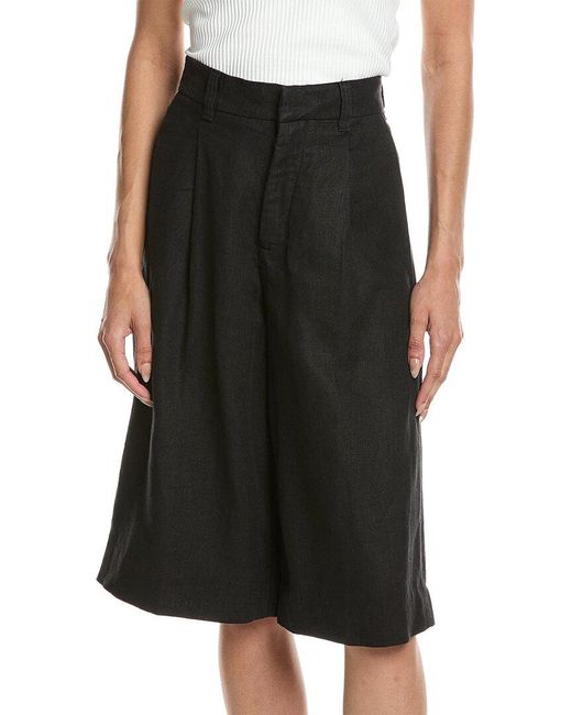 DL1961 Black Hepburn Linen Short