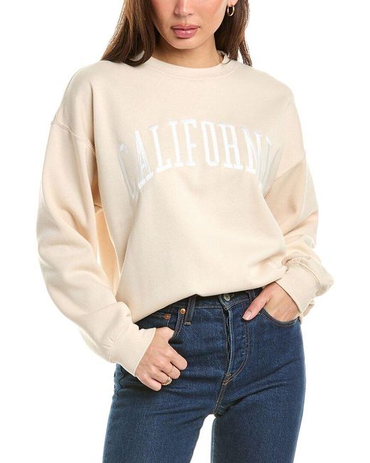 Harper California Sweatshirt in Natural Lyst UK