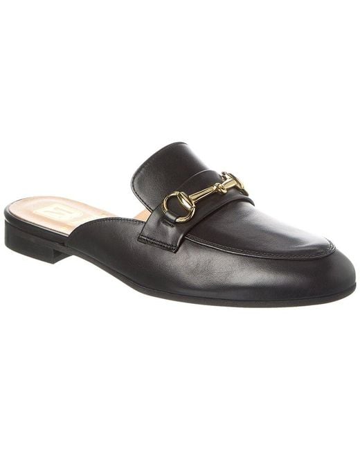M by Bruno Magli Black Dalia Leather Loafer