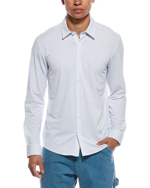 Boss Blue Roan Kent Pattern Shirt for men