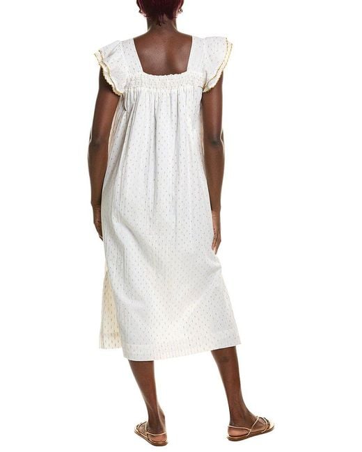 MER ST BARTH White Sandrine Maxi Dress