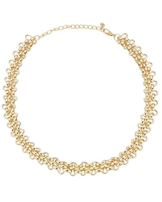 Glaze Jewelry Metallic Plated Necklace