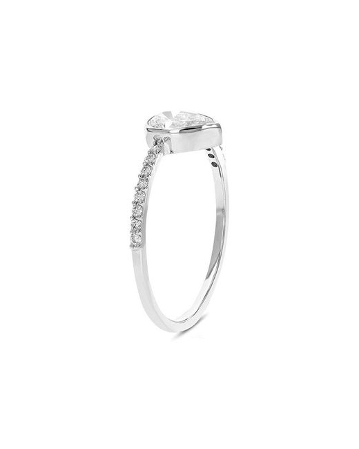 Amairah White 14K 0.63 Ct. Tw. Lab-Grown Diamond Ring