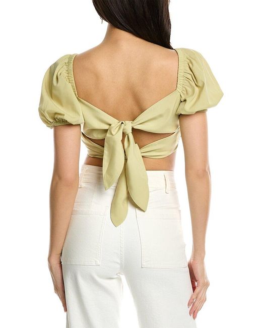 CELINA MOON Gray Angela Top