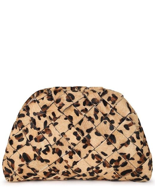 Rafe New York Natural Aya Leather Clutch