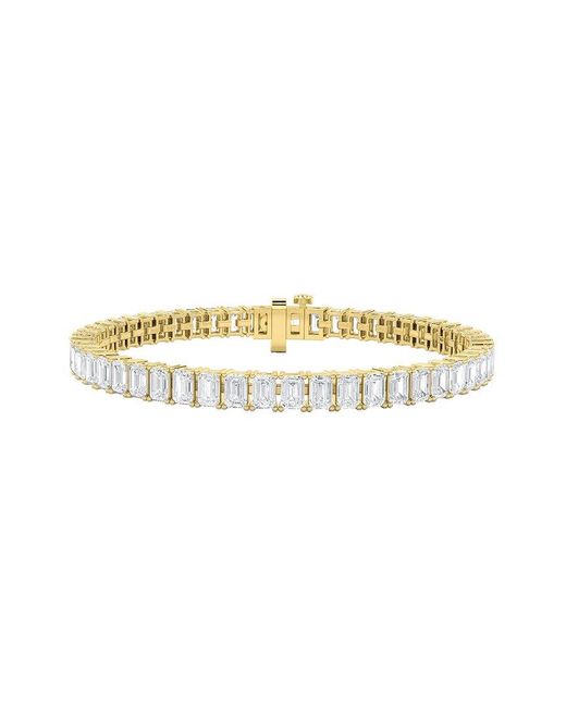 Lab Grown Diamonds White 14K 12.50 Ct. Tw. Lab-Grown Diamond Bracelet