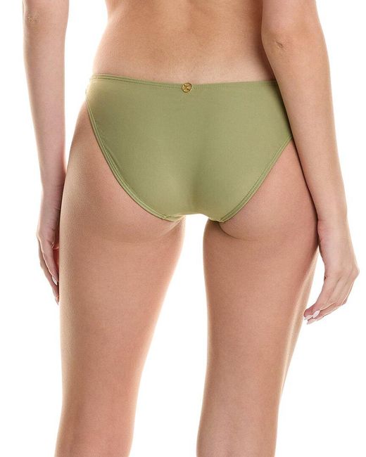 ViX Green Solid Basic Full Bikini Bottom