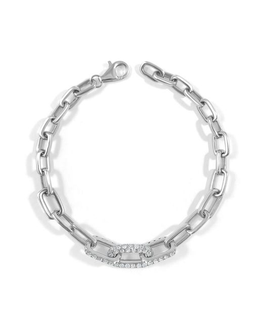 Sabrina Designs Metallic 14K 2.04 Ct. Tw. Diamond Link Bracelet