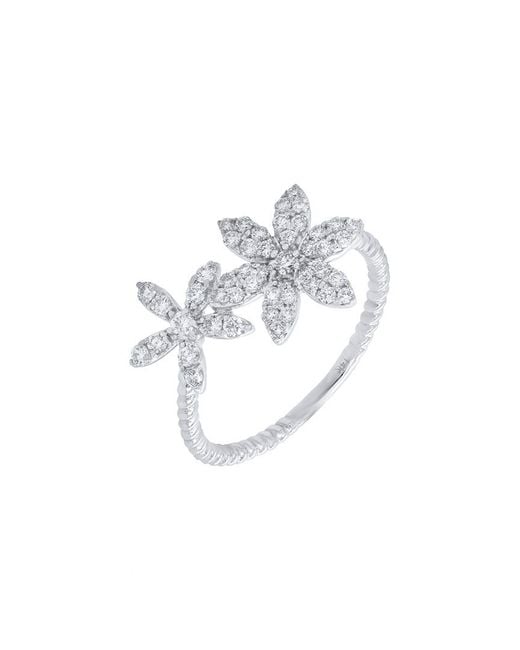 Diana M White Fine Jewelry 14k 0.44 Ct. Tw. Diamond Ring