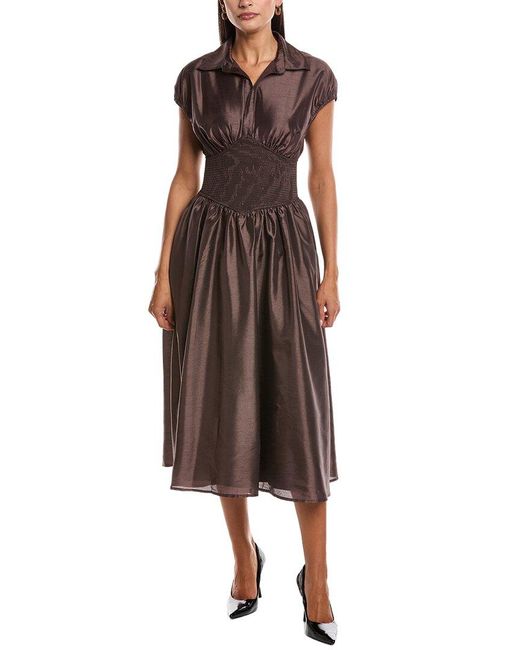 Hutch Brown Trevy Maxi Dress