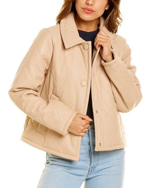 NVLT Quilted Jacket in Brown - Save 2 