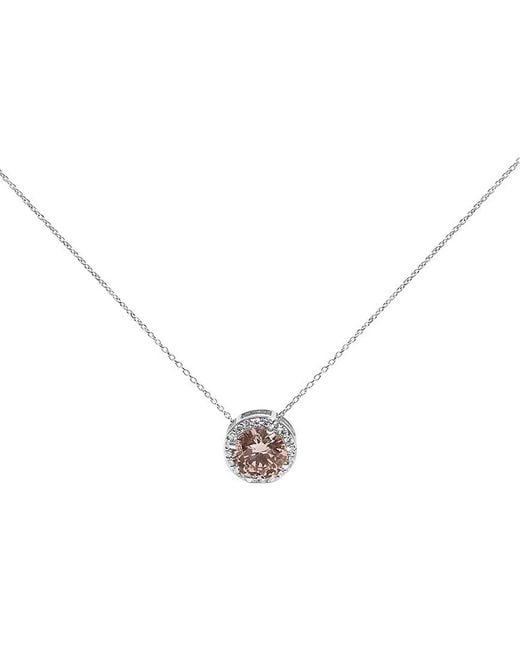 Haus of Brilliance White 14K 2.40 Ct. Tw. Lab-Grown Diamond Pendant Necklace