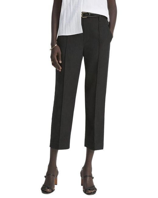 Vince Black Mid Rise Utility Pant
