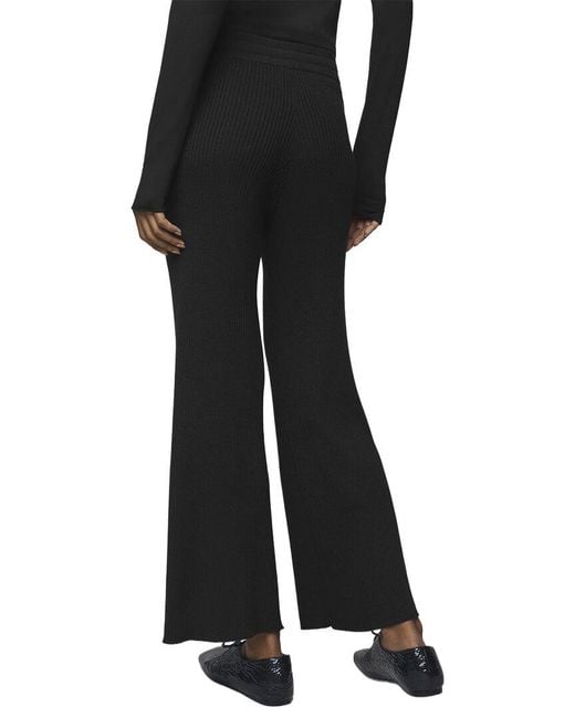 Splendid Black Georgie Sweater Rib Pant