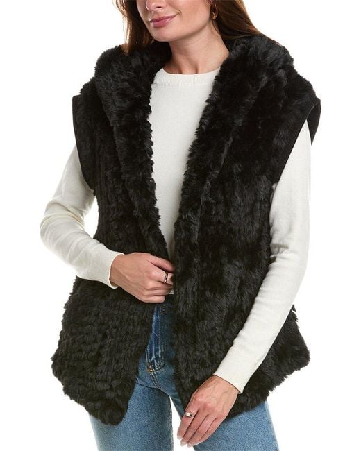 Heartloom Black Kennedy Wool-Blend Vest