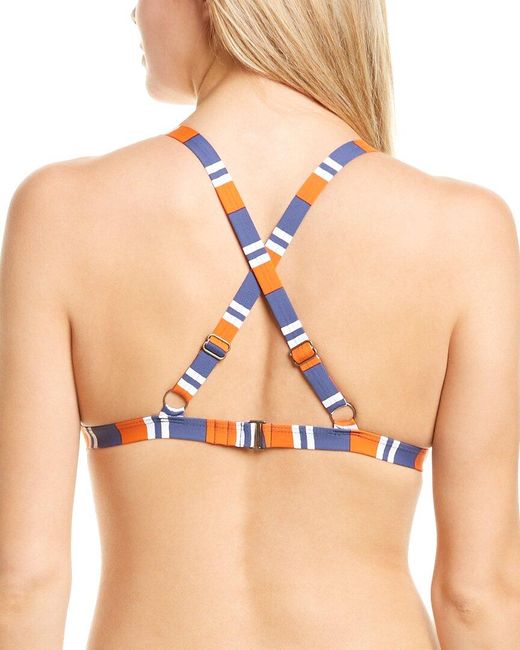 Krimson Klover Blue Nalu Bikini Top
