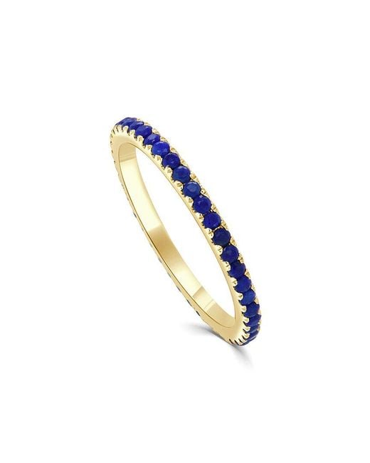 Sabrina Designs Blue 14k 0.66 Ct. Tw. Lapis Eternity Ring