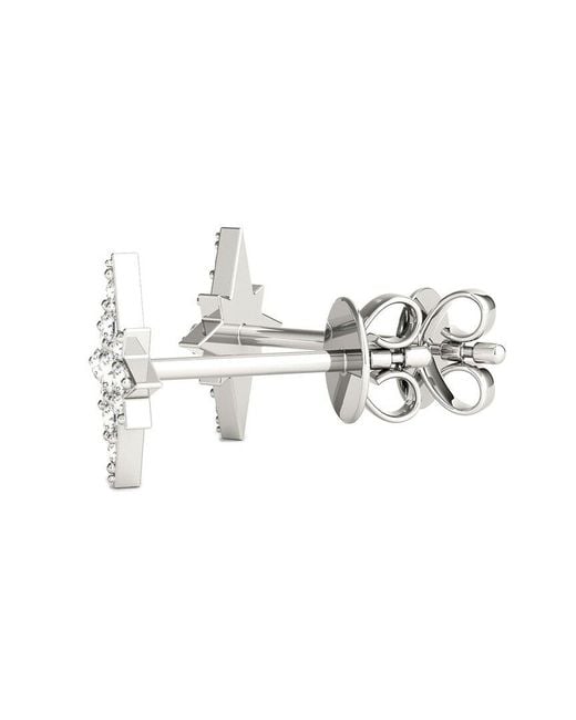 Diamond Select Cuts White 14K 0.11 Ct. Tw. Diamond Earrings